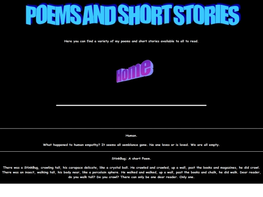 poemsandshortstories screenshot
