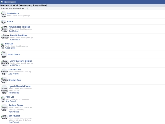 x/akap-admins screenshot