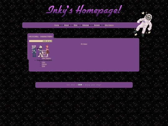 sitemap screenshot