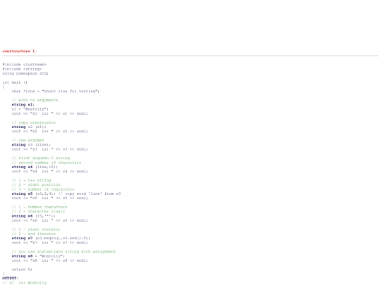 string/string screenshot
