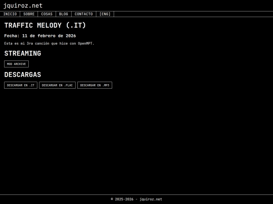 esp/stuff/music/traffic_melody screenshot