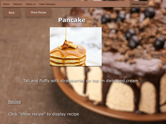 Assingment/cakery-8 screenshot