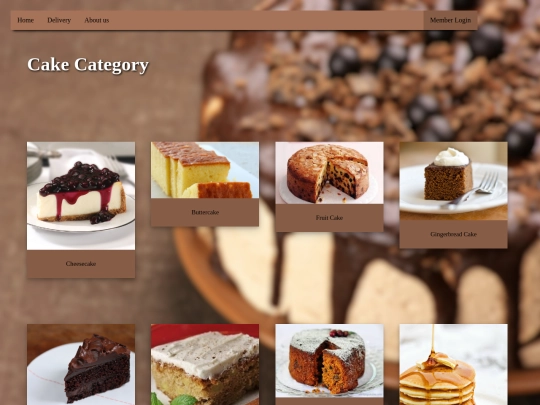 Assingment/cakery-cakecat screenshot
