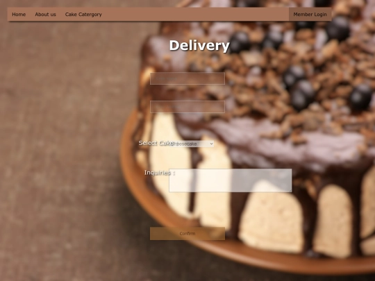 Assingment/cakery-delivery screenshot