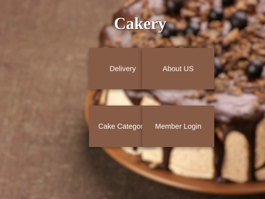Assingment/cakery-main screenshot