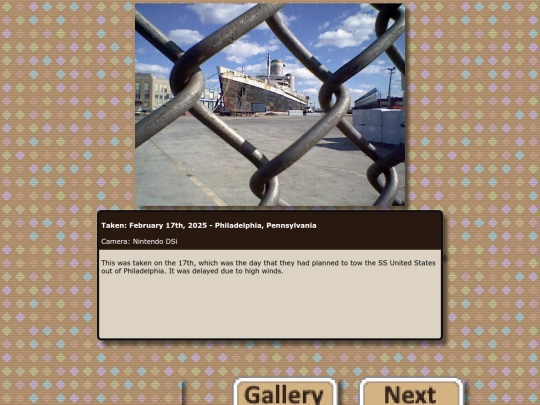 SS United States/test screenshot