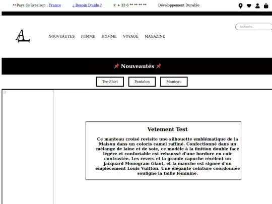 Nouveautes screenshot