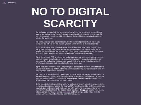 manifesto screenshot