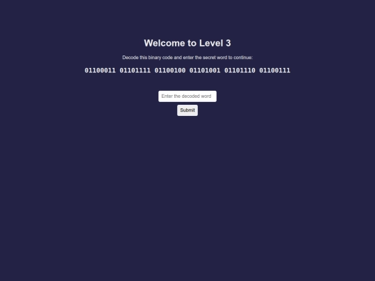level3 screenshot