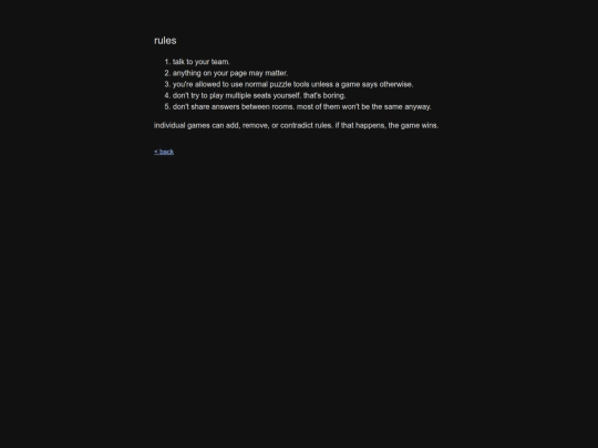 rules screenshot