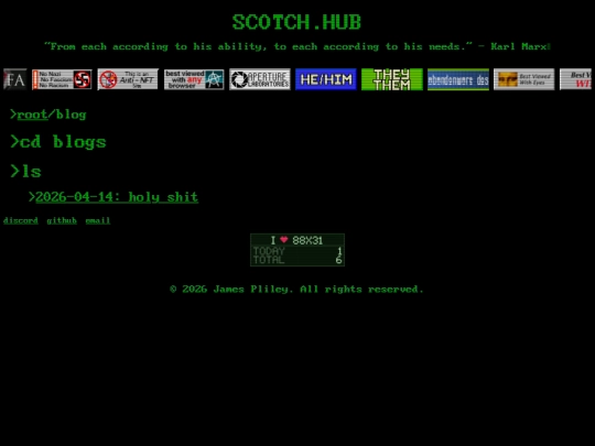 blogs screenshot