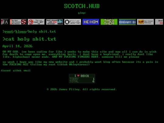blogs/holyshit screenshot