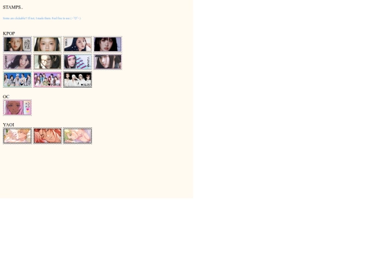 stamps screenshot
