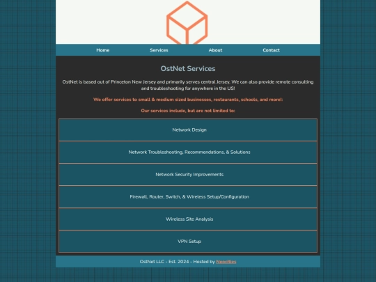 services screenshot