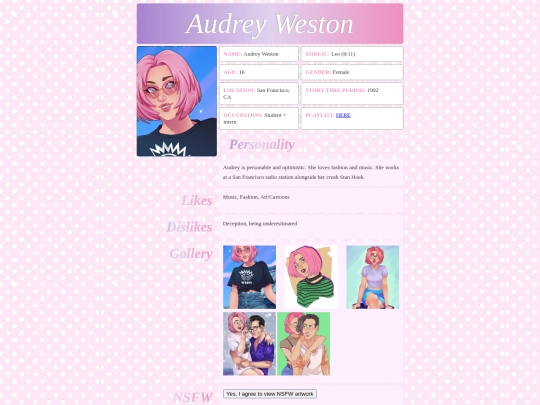 char/audrey screenshot