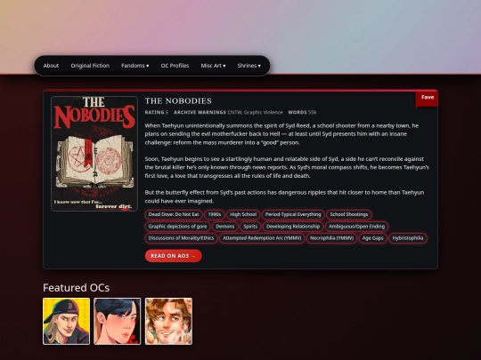 nobodies screenshot
