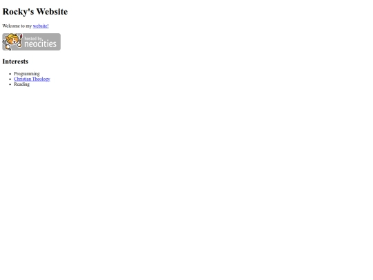 index screenshot