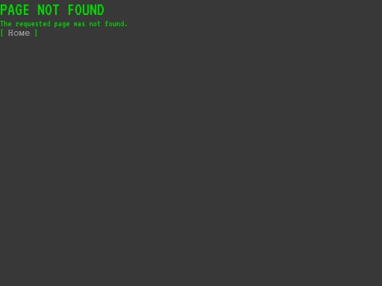 not_found screenshot