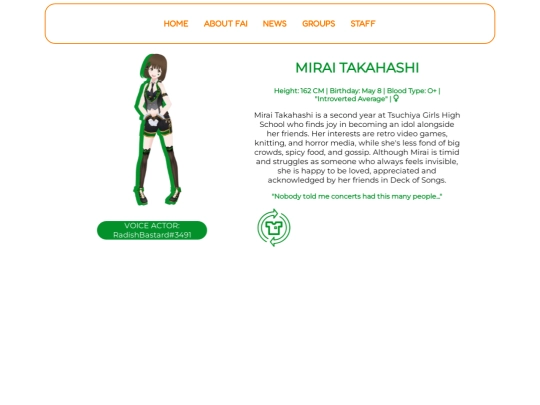 mirai screenshot