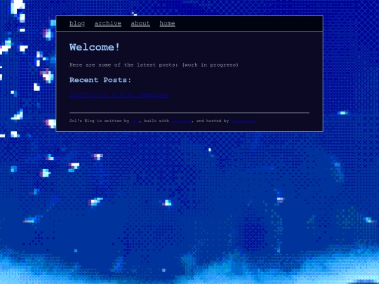 blog screenshot