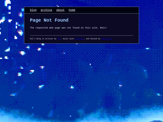 blog/not_found screenshot