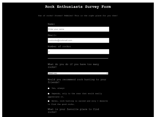 test screenshot