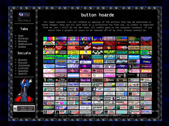 buttons screenshot