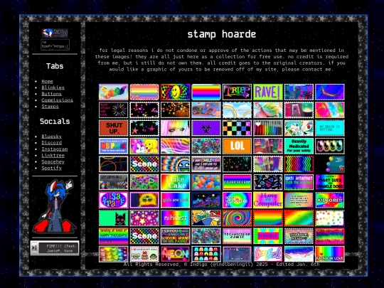 stamps screenshot