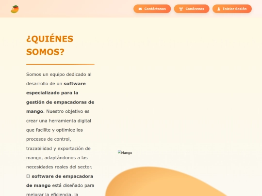 conocenos screenshot
