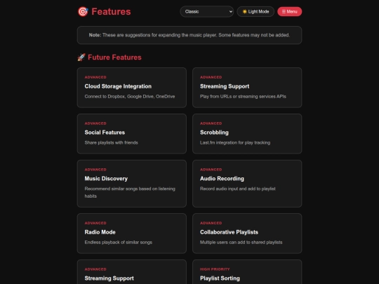 features screenshot