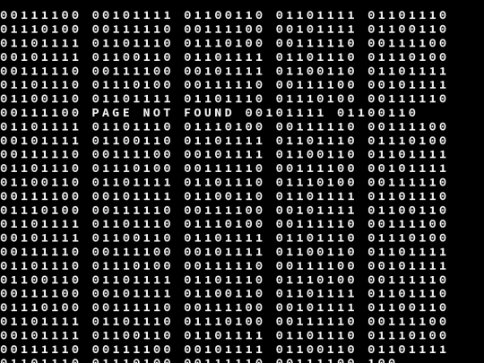 not_found screenshot
