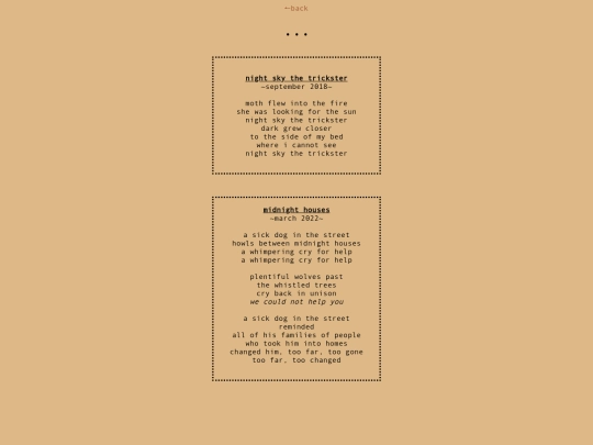 poems screenshot