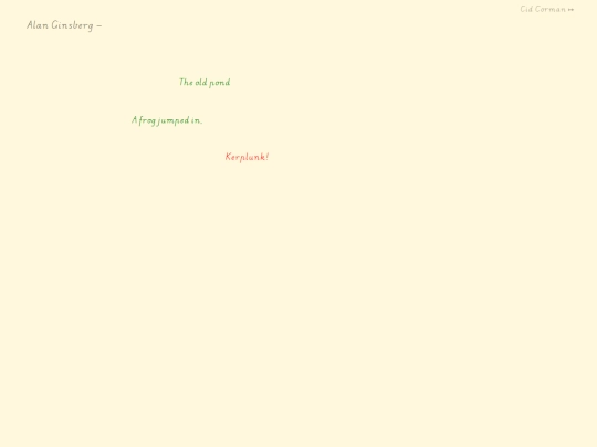 frog/ginsberg screenshot