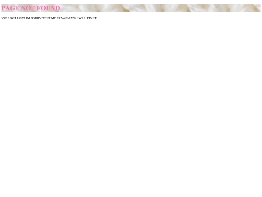 not_found screenshot