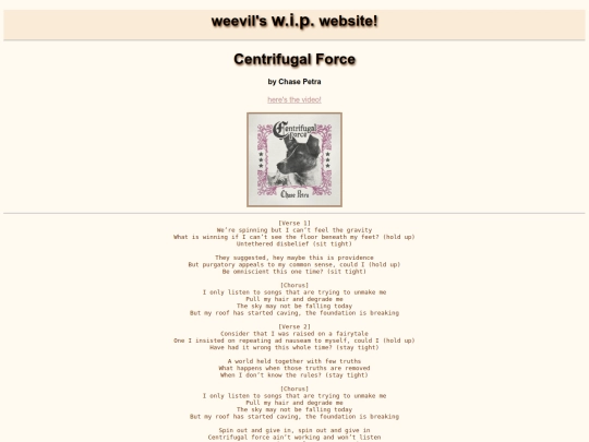 lyrics screenshot