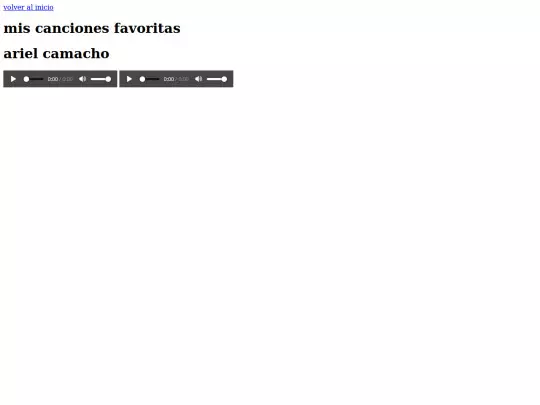 Mi_musica screenshot