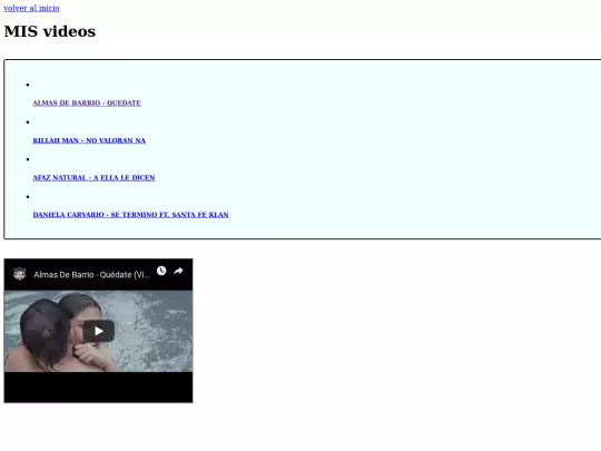 Mis_Videos screenshot