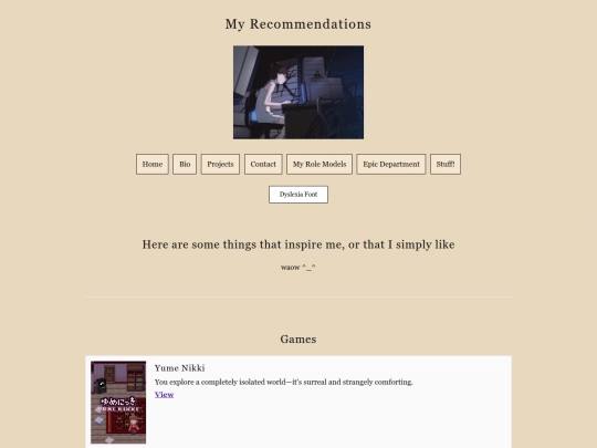 Favorites screenshot