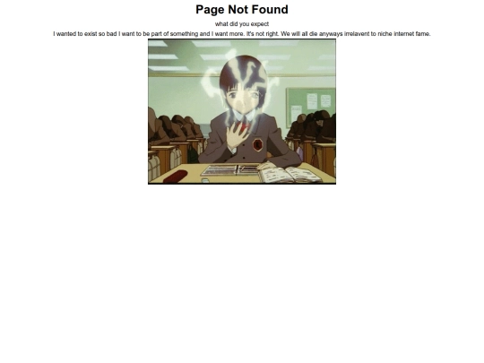 not_found screenshot