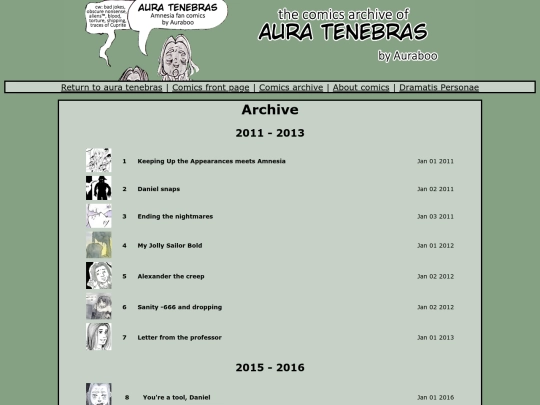 archive screenshot
