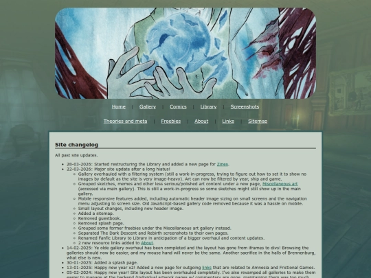 changelog screenshot