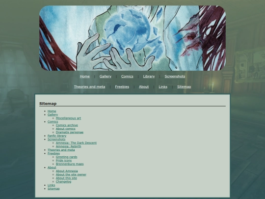 sitemap screenshot