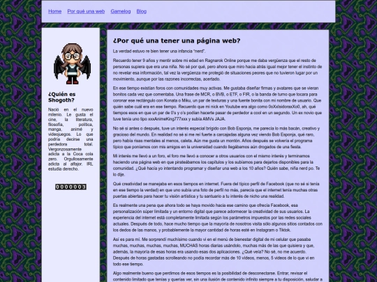 first screenshot