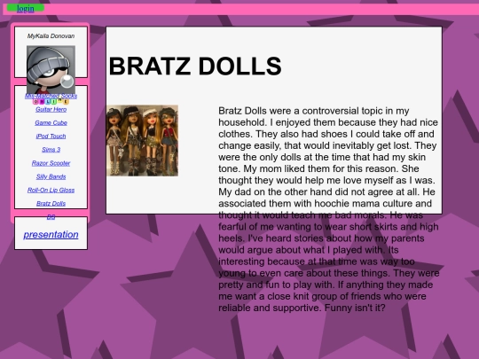pages/bratz screenshot