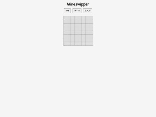 mineswipper screenshot