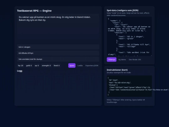 rpgtest screenshot