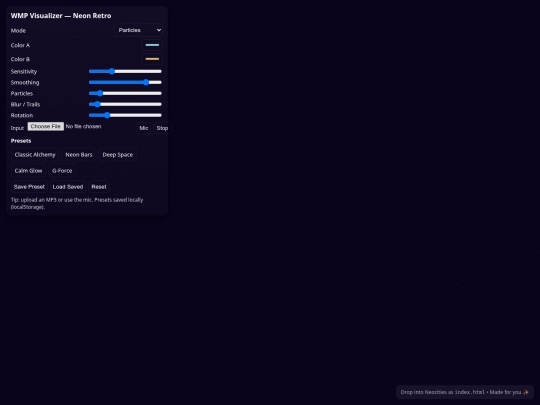 visualgenerator screenshot