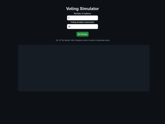 vote screenshot