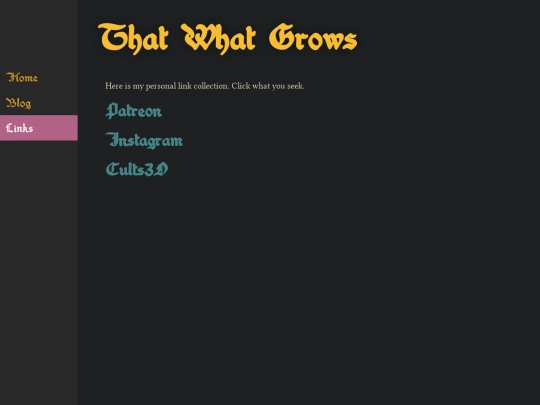 links screenshot
