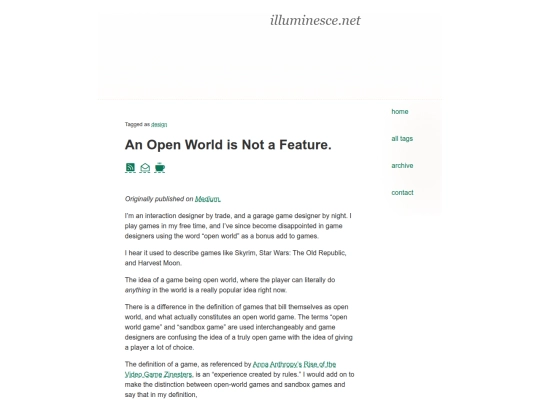 blog/posts/2014-04-02-An-Open-World-is-Not-A-Feature screenshot